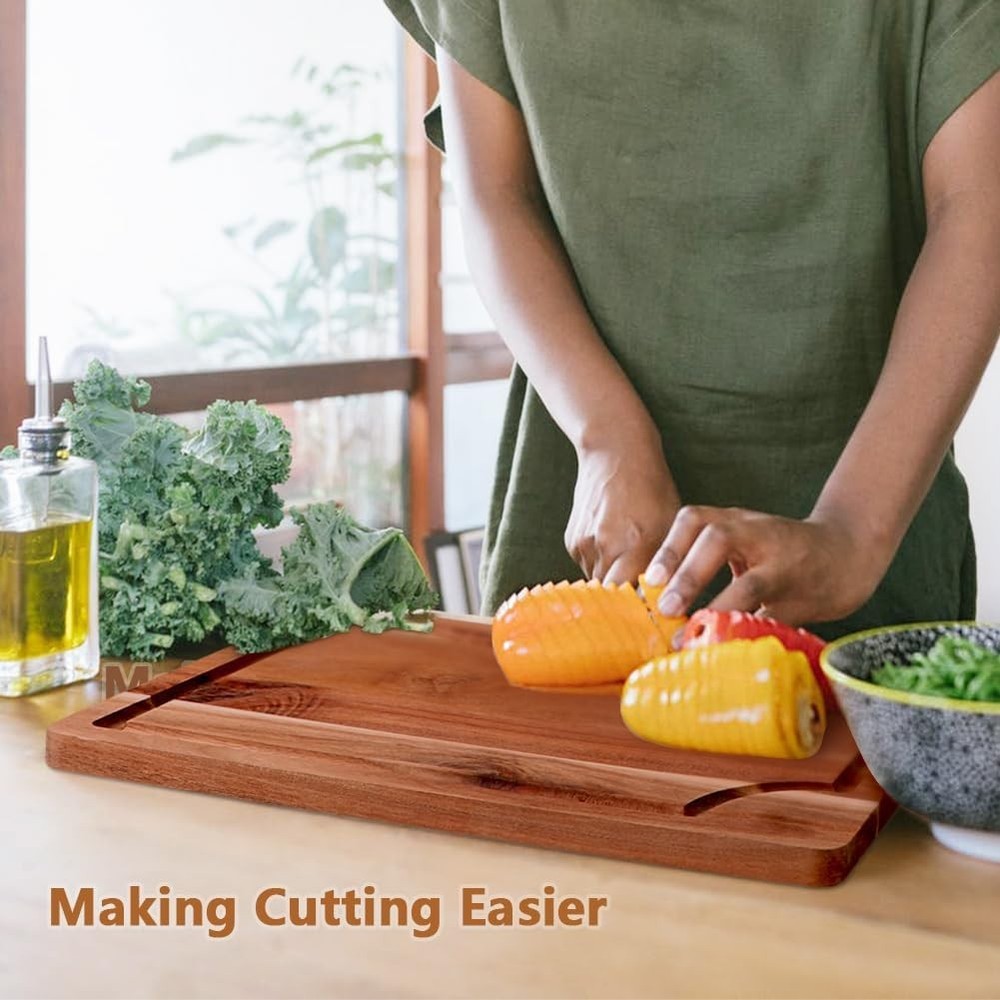 Double-Sided Acacia Wood Cutting Boards