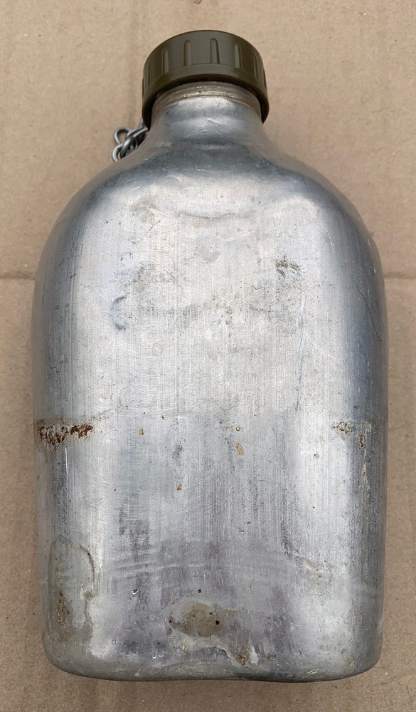 French Military Metal Canteen