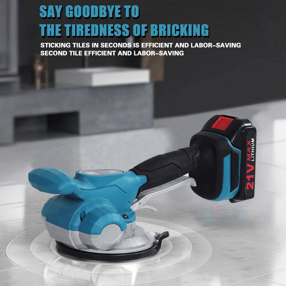 1-Tile Vibration Levelling Machine 21V Battery Tiling Tool With 6 LFVZ