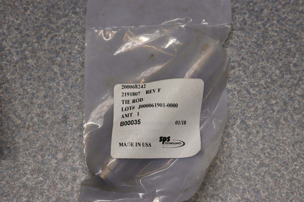 SPS Technologies 5020 2191807F Tie Rod Bolt
