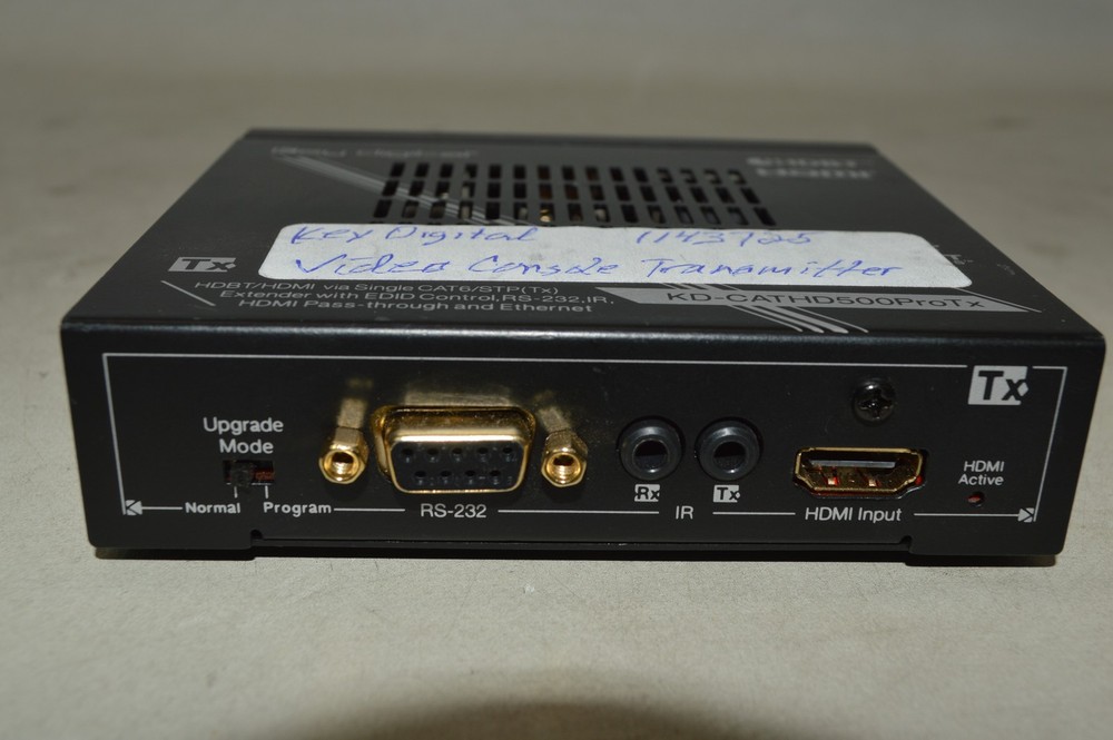 Key Digital KD-CATHD500ProTx HDBT/HDMI Video Console Transmitter