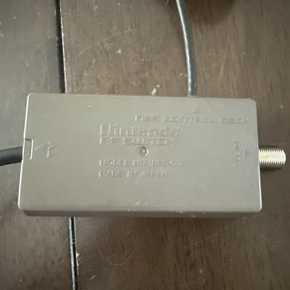 Nintendo NES RF Switch Adapter NES-003 Official OEM