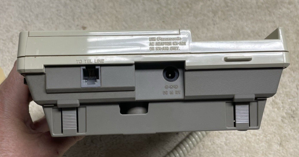 Vintage Panasonic Push Button Desk Phone