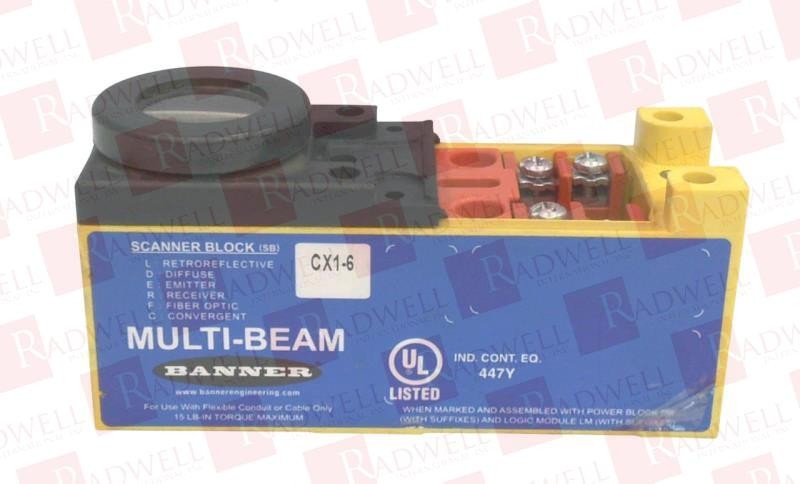 BANNER ENGINEERING CX1-6 / CX16 (USED)