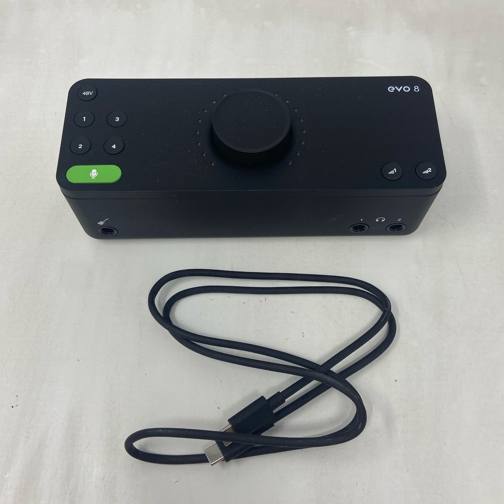 Audient EVO 8 USB-C 4x4 Audio Interface - Black