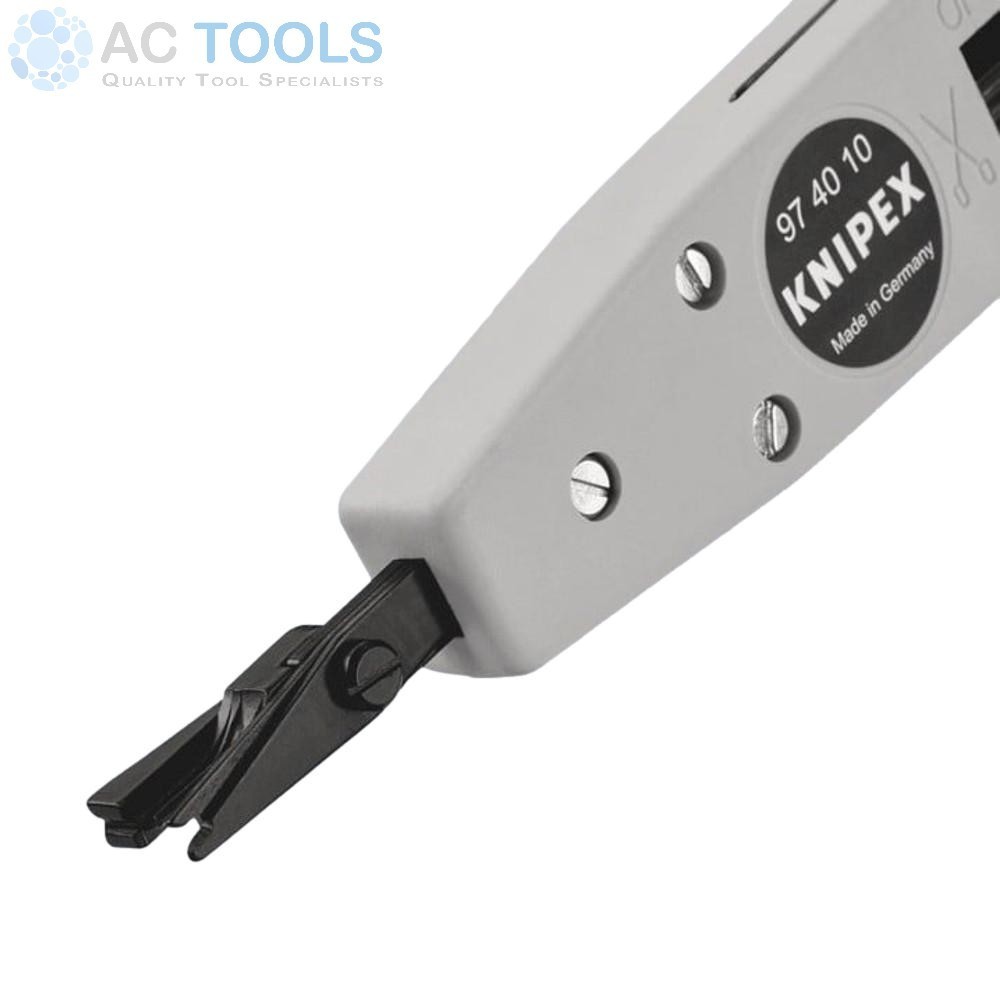 Knipex Punch Down Insertion Tool (With Pull Hook & Release Blade) - 974010