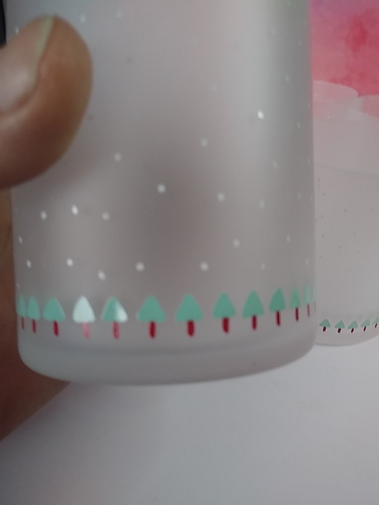 Four-piece Christmas Glass Set