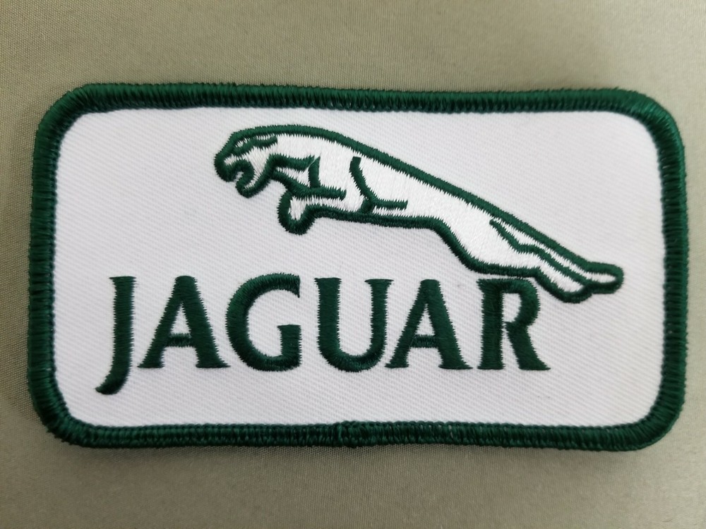 Jaguar Embroidered Iron On Automotive Patch
