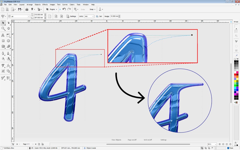 Highly Advanced Sign Maker Software for Vinyl Cutting & Printing VinylMaster DSR