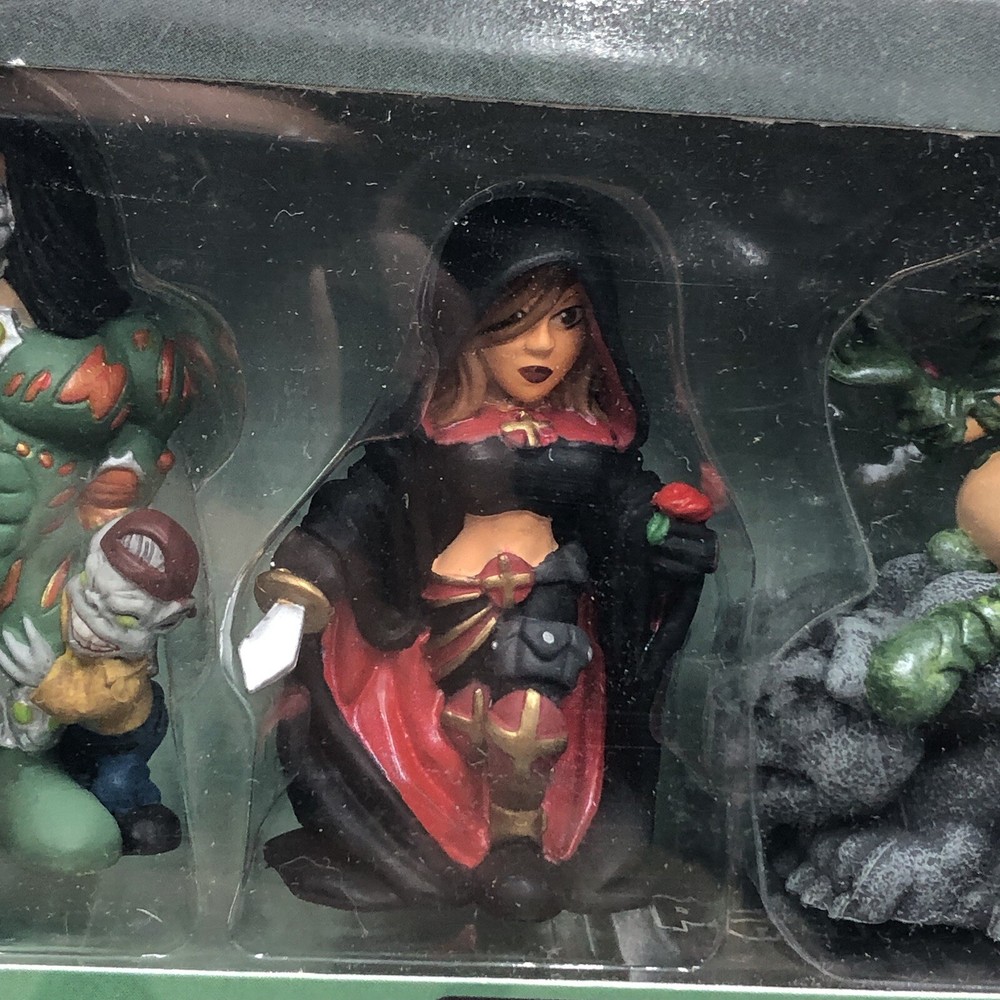 Witchblade Junior Collectible Figurines Set 2003 4 Pack