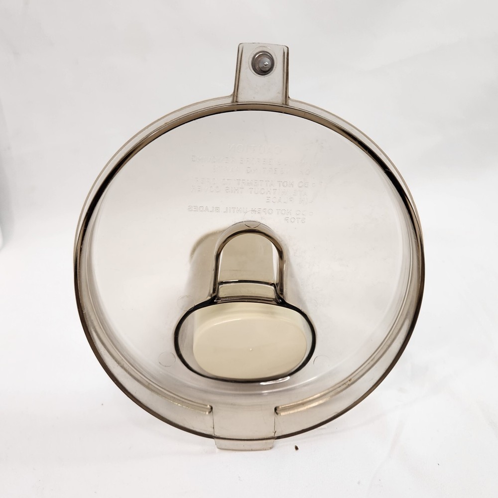 General Electric GE Food Processor D5FP1 Replacement Bowl Lid & Plunger