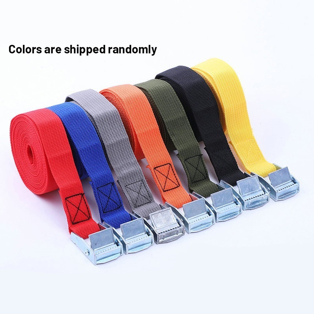 2Mx25mm Ratchet Belt Strapping Cargo Tie-Down Belt Webbing Cargo Straps