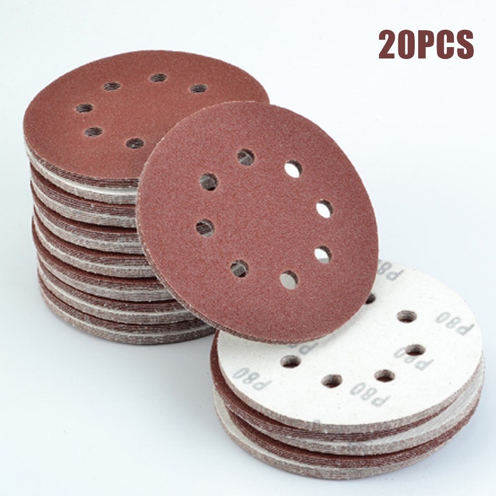 Multipurpose 5 Inch 125mm Sanding Discs for DIY Projects and Professional Use