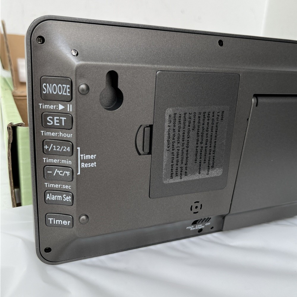 XREXS Large Digital Wall Clock