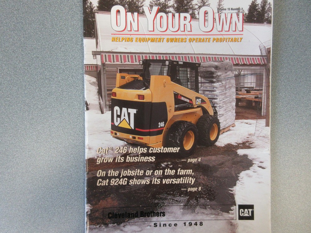 Caterpillar On Your Own Brochure 24 Page