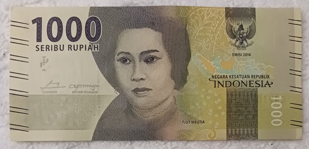 INDONESIA 2016 - 1000 RUPIAH - CAY184455 - BANKNOTE UNCIRCULATED
