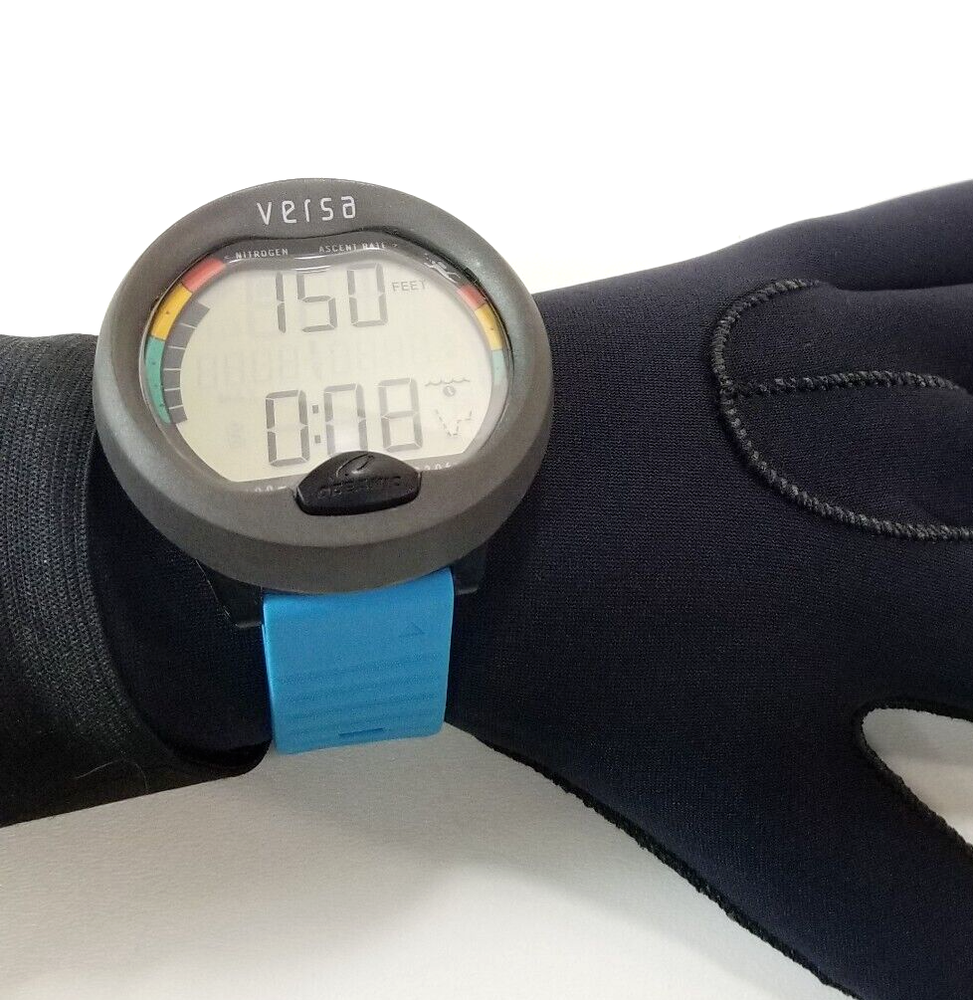 Oceanic Versa Scuba Dive Computer with Manual, New Strap, & Battery #4035