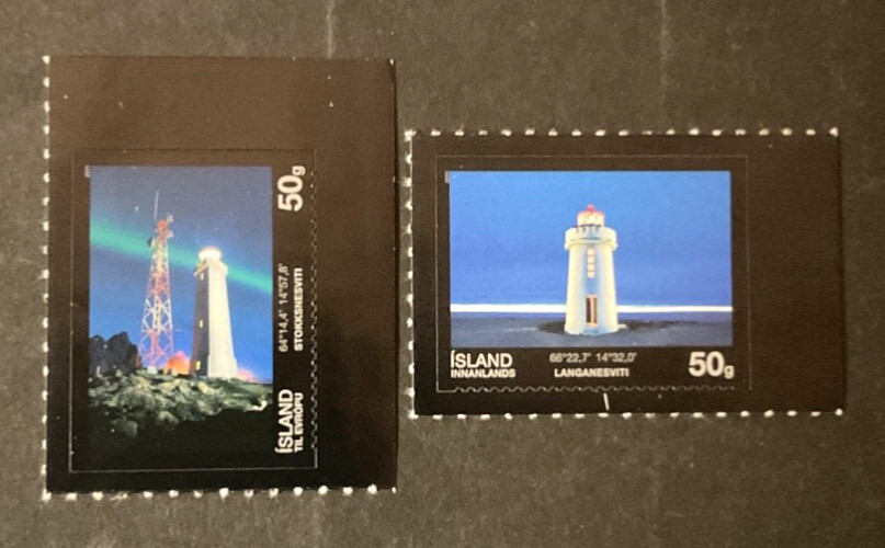 Stamps Iceland Scott #1228-9 never hinged
