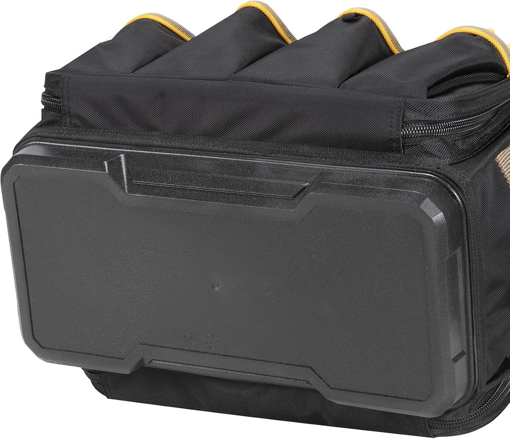 CLC Work Gear PB1543 17" Molded Base Multi-Compartment Technician'S Tool Bag,Bla