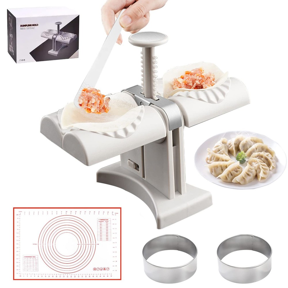 Sameme Household Double Head Automatic Dumpling Maker Regular, DH-Manual