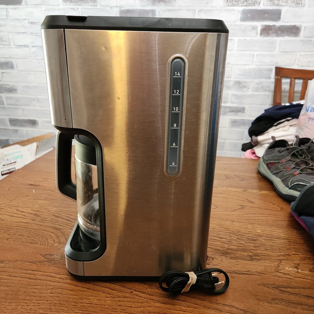 Calphalon Coffee Maker, Programmable Coffee Machine with Glass Carafe, 14 Cup...