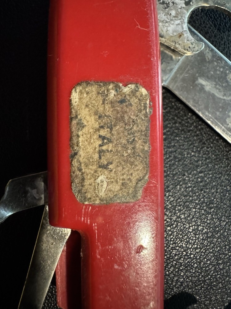 Vintage Folding Multi Pocket Tools - Made In Italy