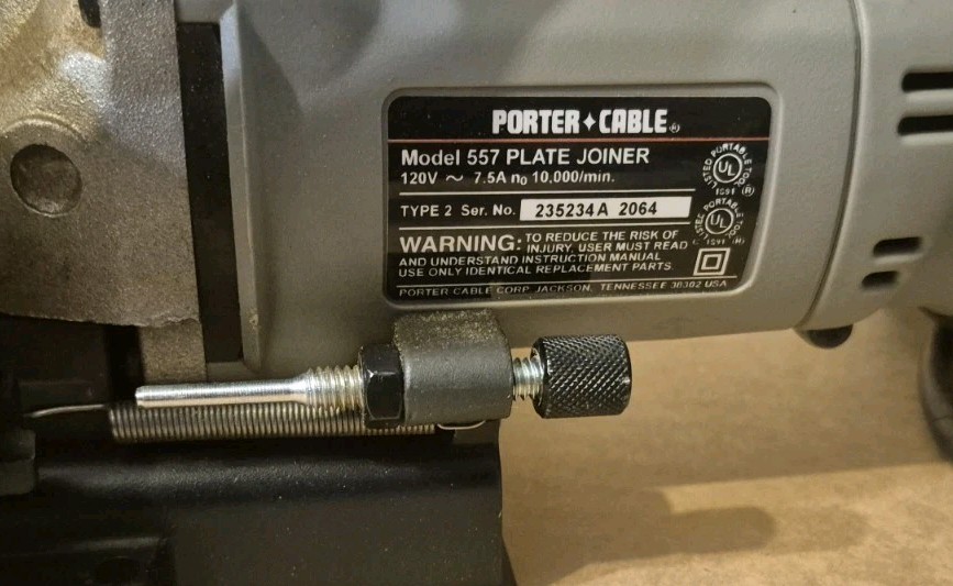 PORTER-CABLE Plate Joiner Model 557 tool only. USA