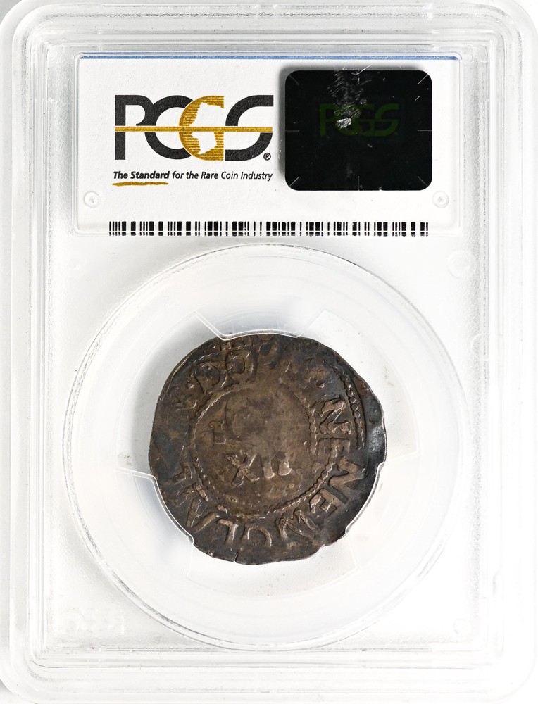 1652 WILLOW TREE SHILLING PCGS VF 35