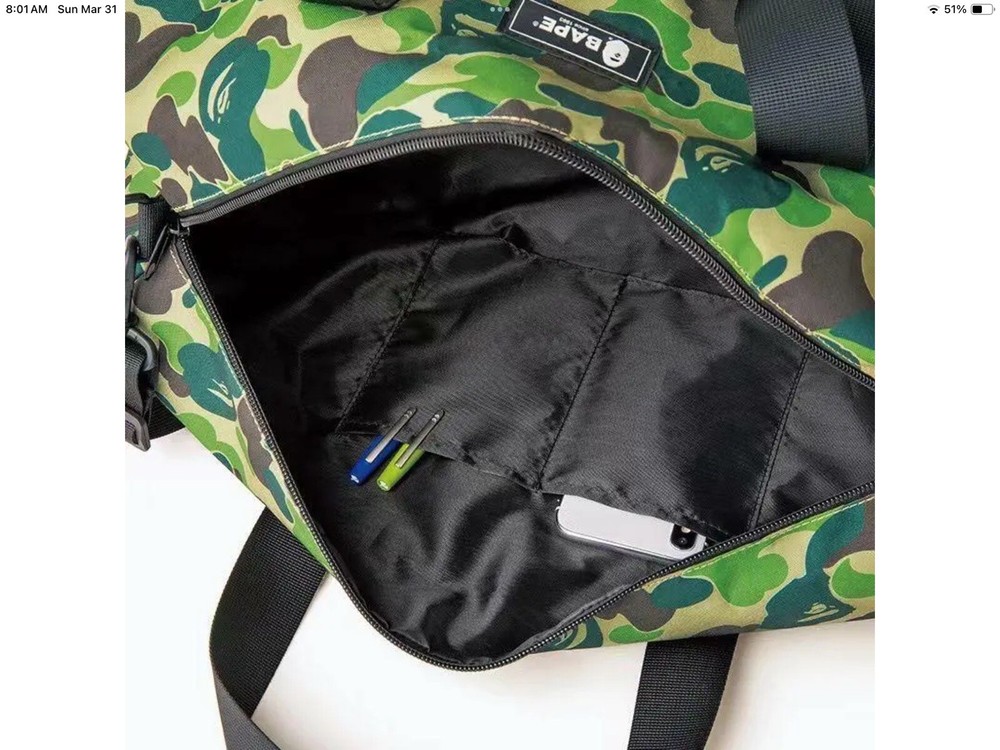 A Bathing Ape Mook Book 2020 Spring Collection Duffle Bag