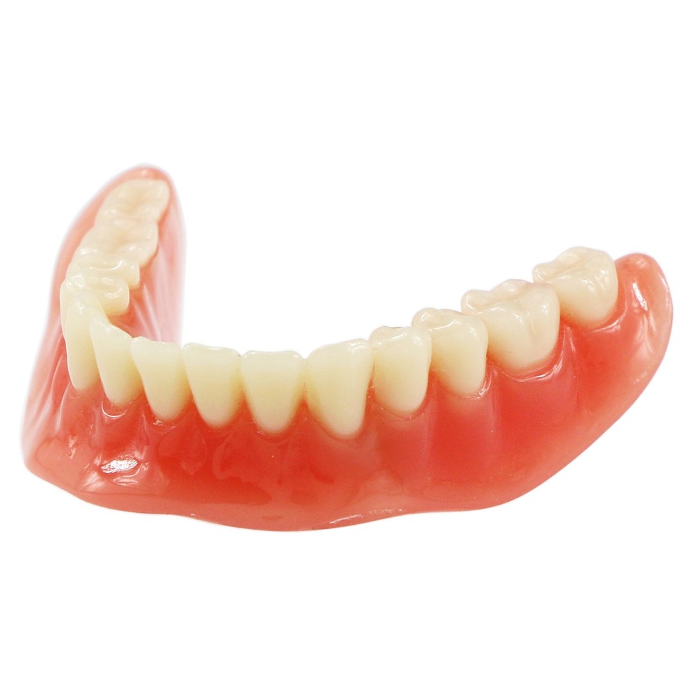 Implant Restoration Teeth Model Mandibular Overdenture with 2 Implants Dental