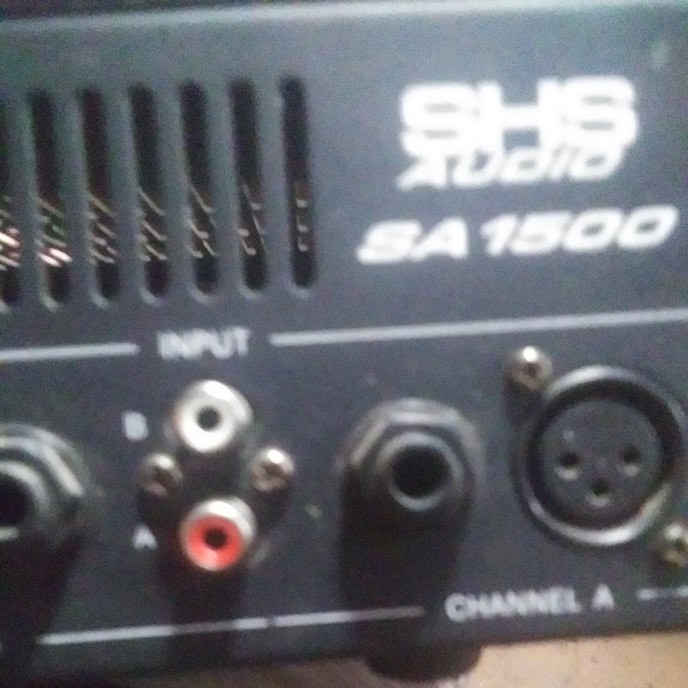 SHS Pro Audio Sa1500 Fully Tested Working