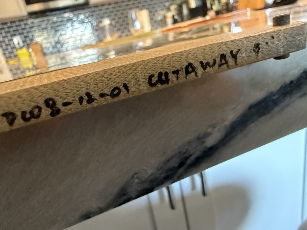 9.0”FCS "Fluid Foils" - Cutaway Fin