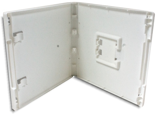 NINTENDO 3DS =WHITE= Replacement Game Cases 10-Pak