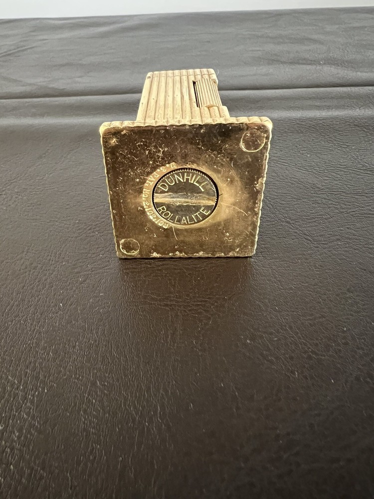 Vintage Dunhill Rollalite 1950’s Lighter - Regency Stripe