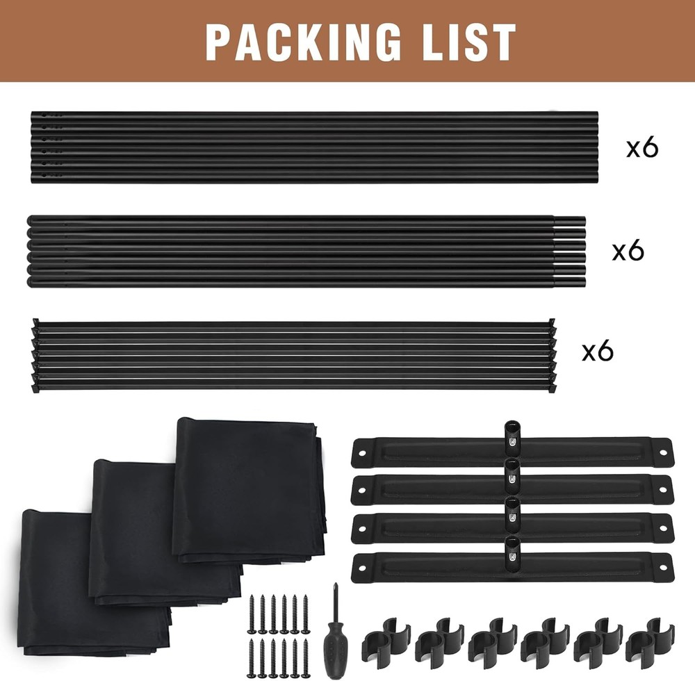 6FT 3 Panel Room Divider Foldable Privacy Screen Decor. for School Home Office