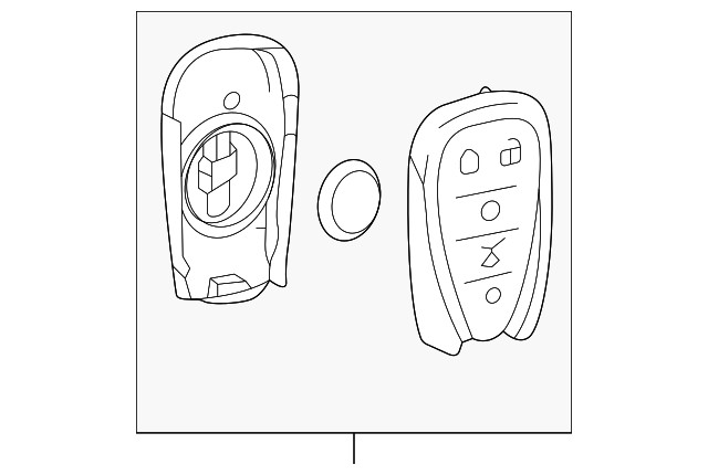 Genuine GM Transmitter 13548297