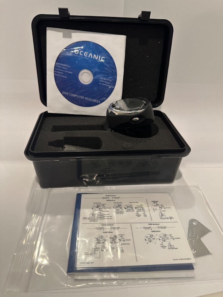 Oceanic VT4 Air Integrated Wrist Style Scuba Dive Computer + Transmitter