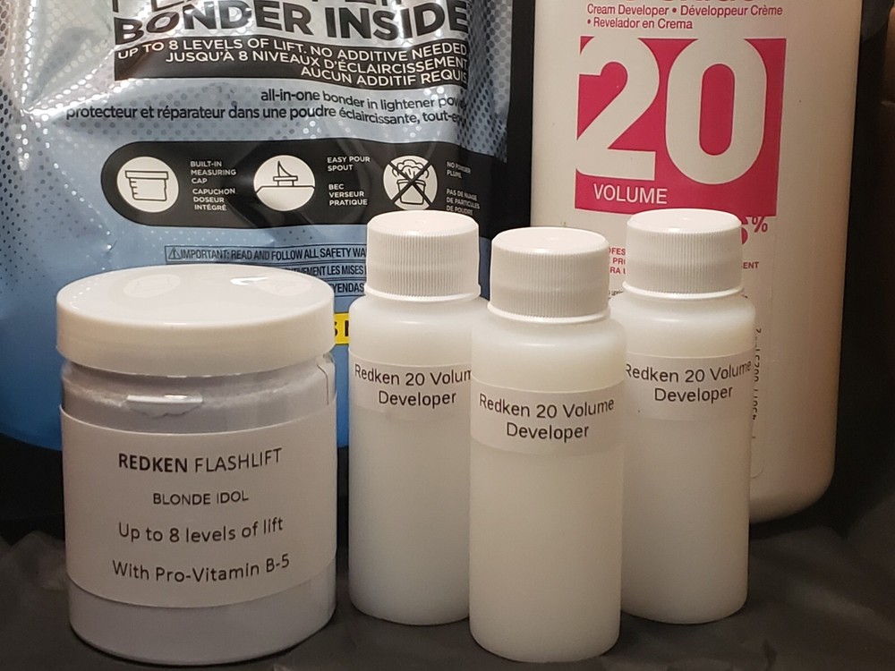 Redken Flash Lift Bleaching Kit - NEW 6 oz BIGGER Size. Ready To Ship!