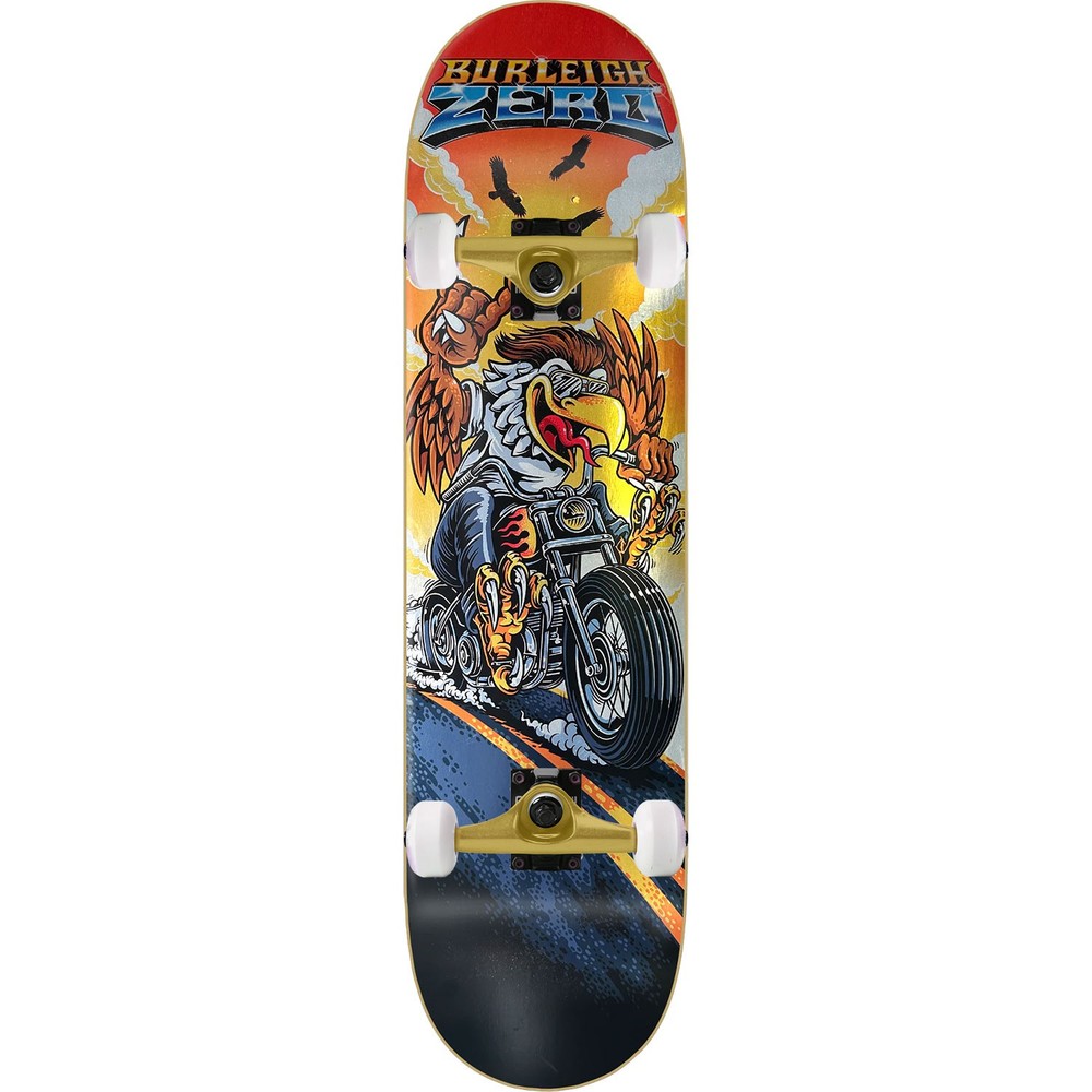 Zero Skateboard Assembly Burleigh Rockin Eagle 8.5" x 32.3" Complete
