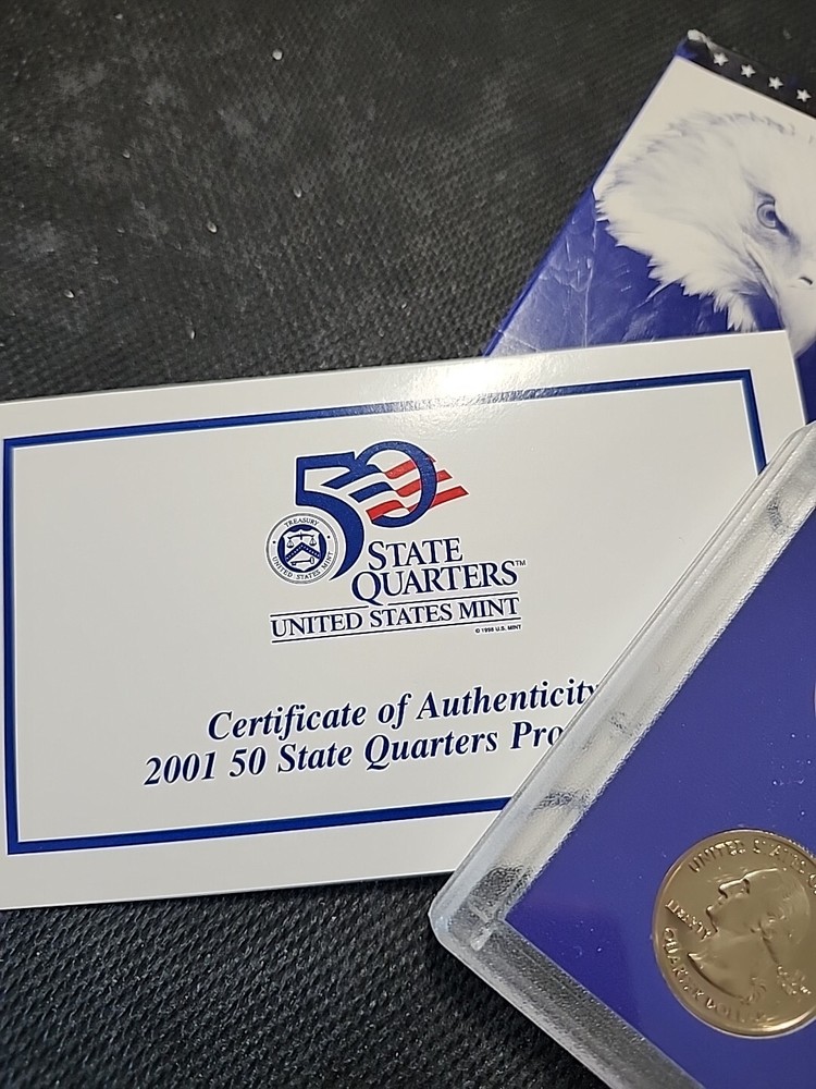 2001-S 50 State Quarters Proof Set