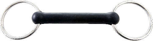 Korsteel Solid Rubber Mouth Loose Ring Snaffle Bit