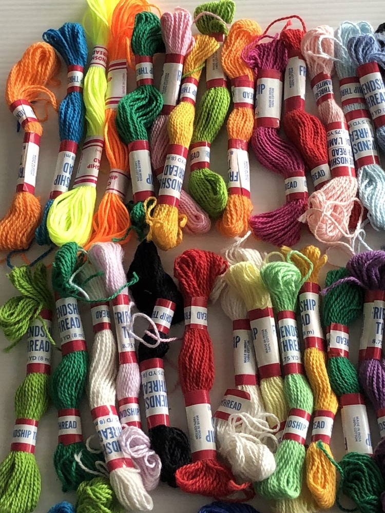 FRIENDSHIP THREAD Skeins Lot