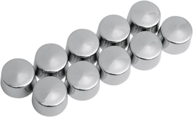 DS 10mm Bolt Covers Chrome 10-Pack
