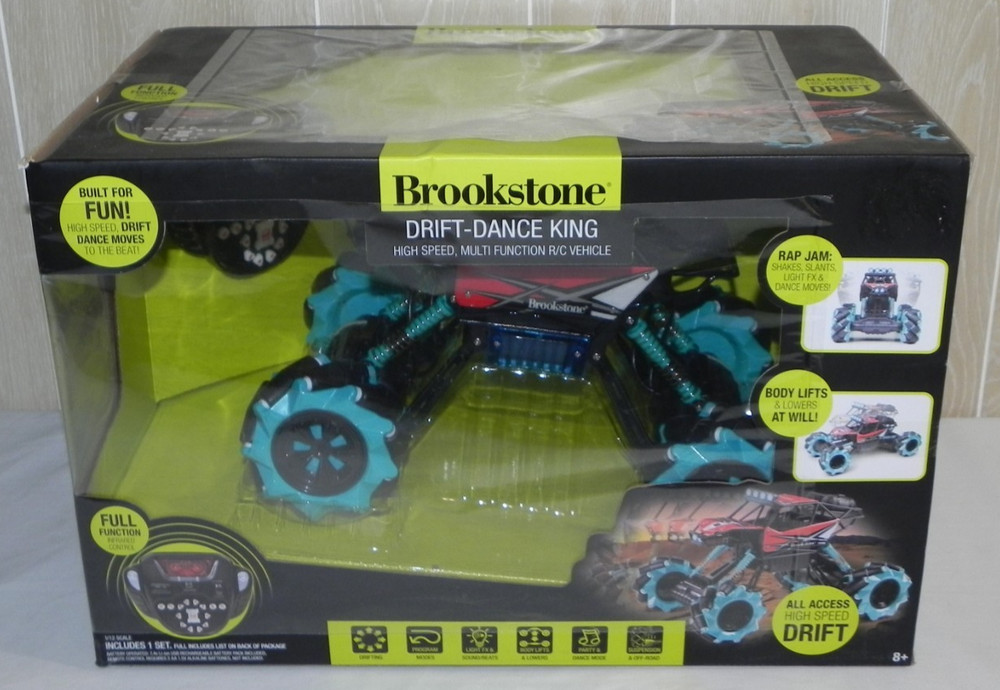 Brookstone Drift-Dance King High Speed Multi-Function R/C Vehicle NEW & SEALED!!