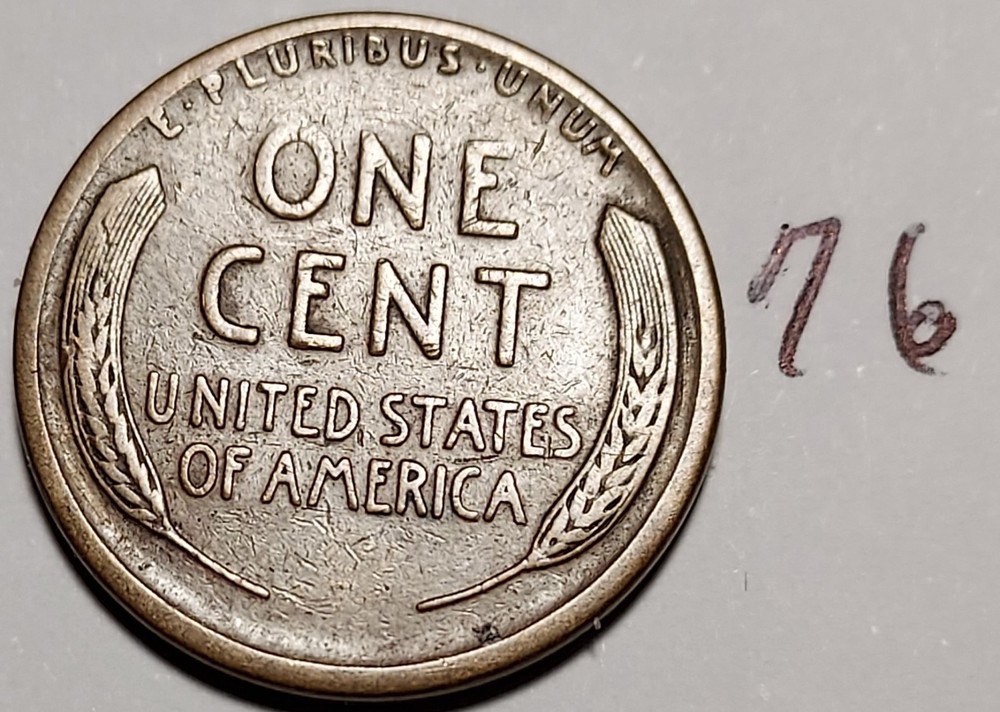 1919-S Lincoln Wheat Cent #76