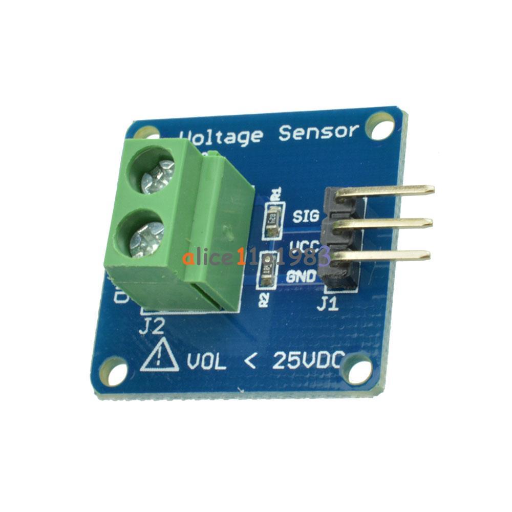 DC Voltage Sensor Module Voltage Detector Divider for Arduino DG New