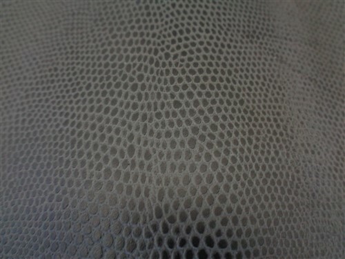 LEATHER HIDE BLACK TEXTED 40" X 45 1/2"