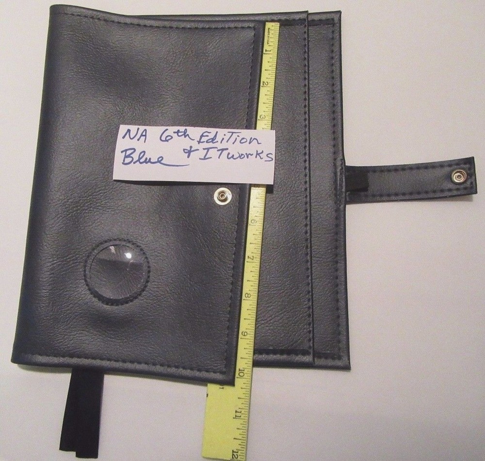 Narcotics Anonymous NA 6th Basic Text & How an Why Blue double book Cover Coin