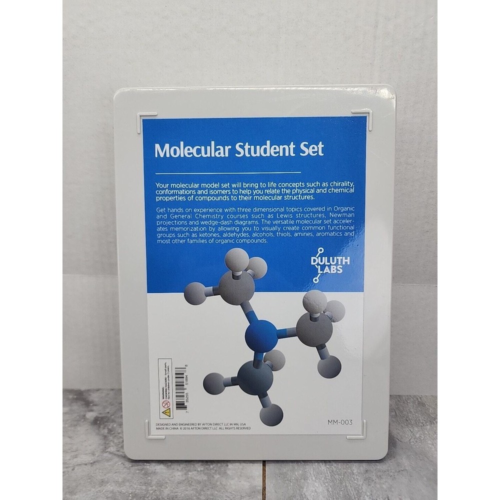 Duluth Molecular Model Molecular Modeling Kit Set Student Edition