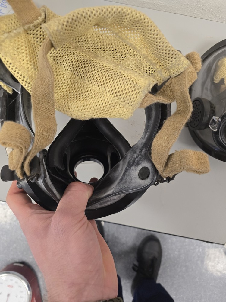 Medium Scott SCBA Facepiece - Lot of 5